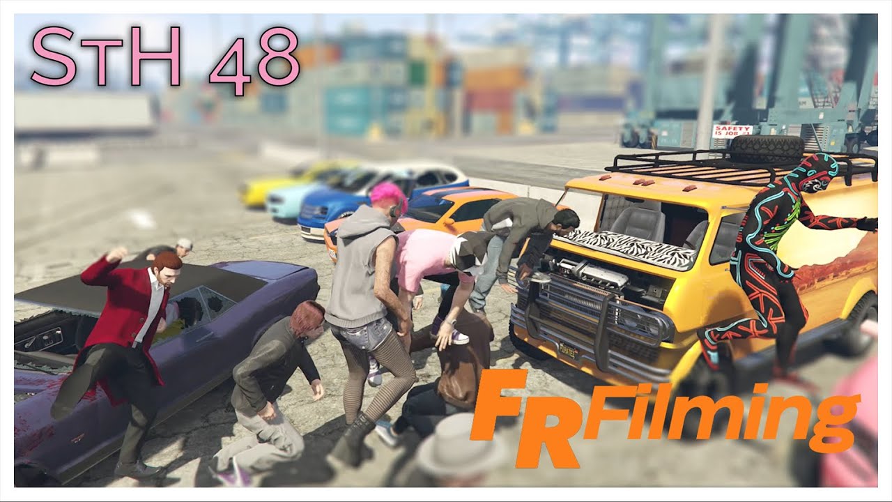 Survive the Hunt + the glitchiest car in GTA - Failrace Filming