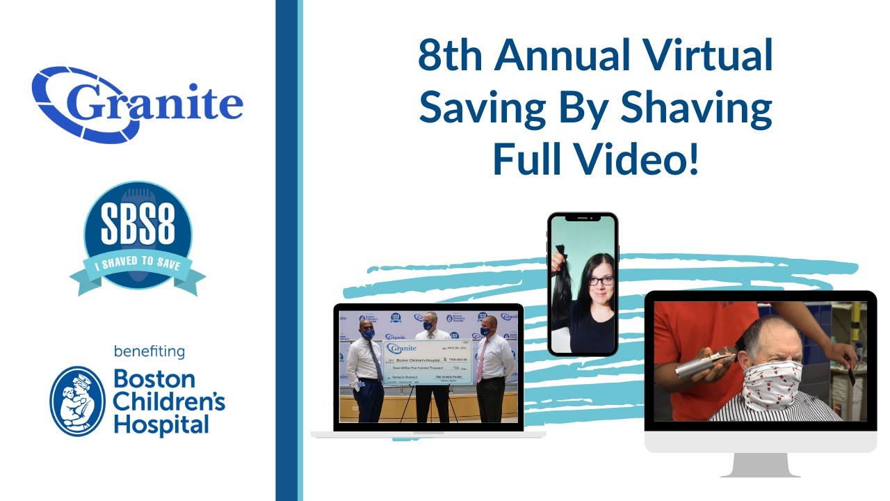 Granite's 8th Saving By Shaving Virtual Event 2021 FULL VIDEO
