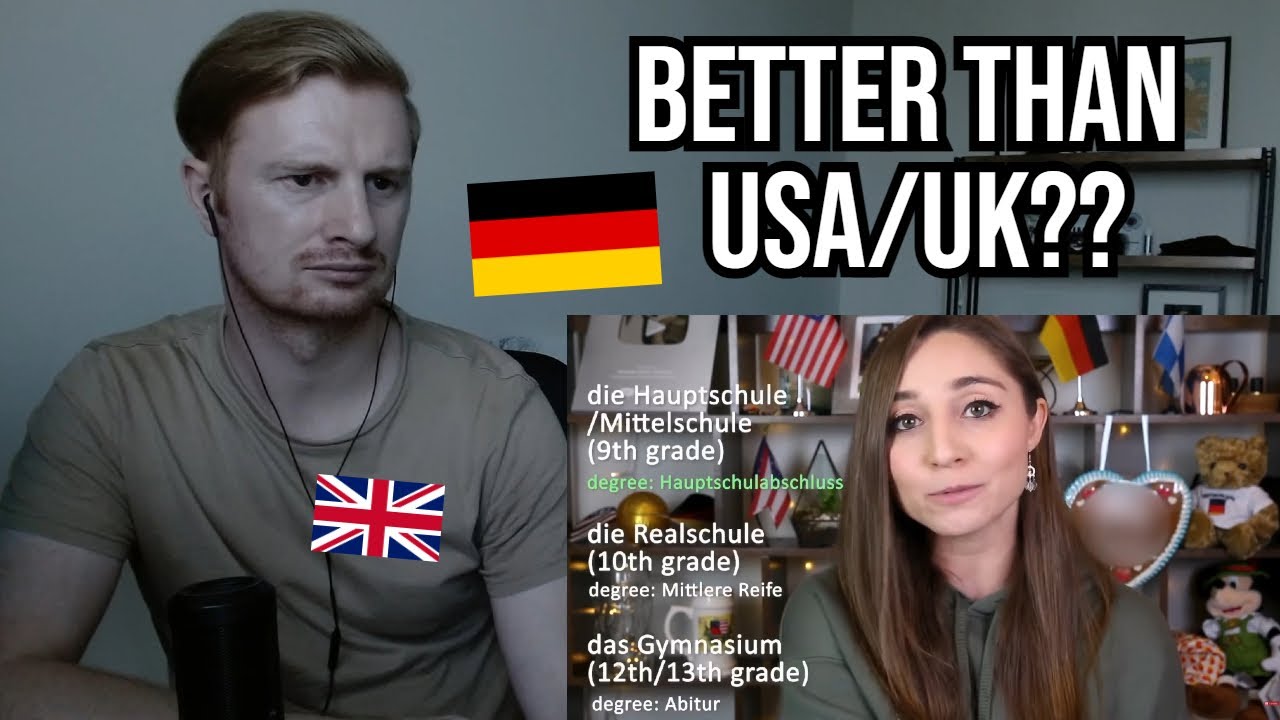 British Reaction To GERMAN SCHOOL SYSTEM (Better Than USA And UK??)