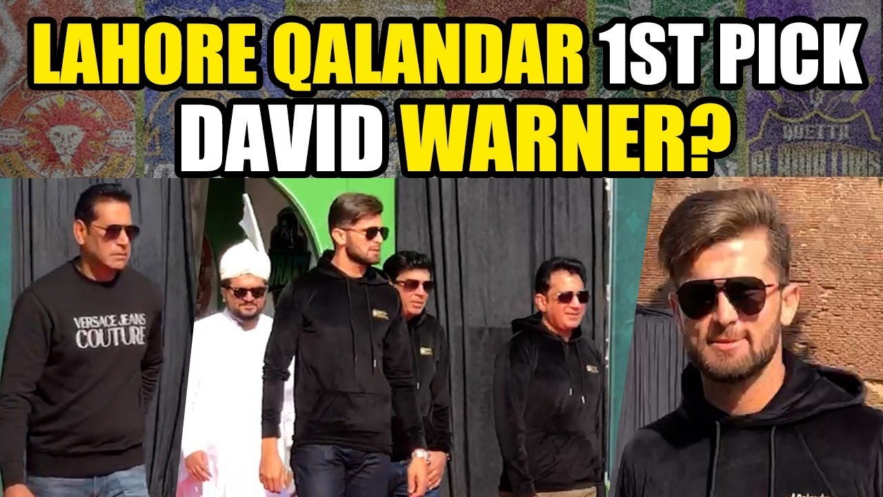 Shaheen Afridi Entry | Lahore Qalandar reached Hazuri Bagh for Draft 2025