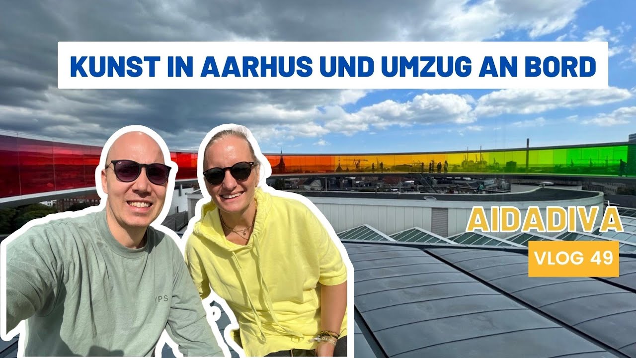 AIDAdiva Norwegen & Dänemark - Aarhus auf eigene Faust -VLOG 49