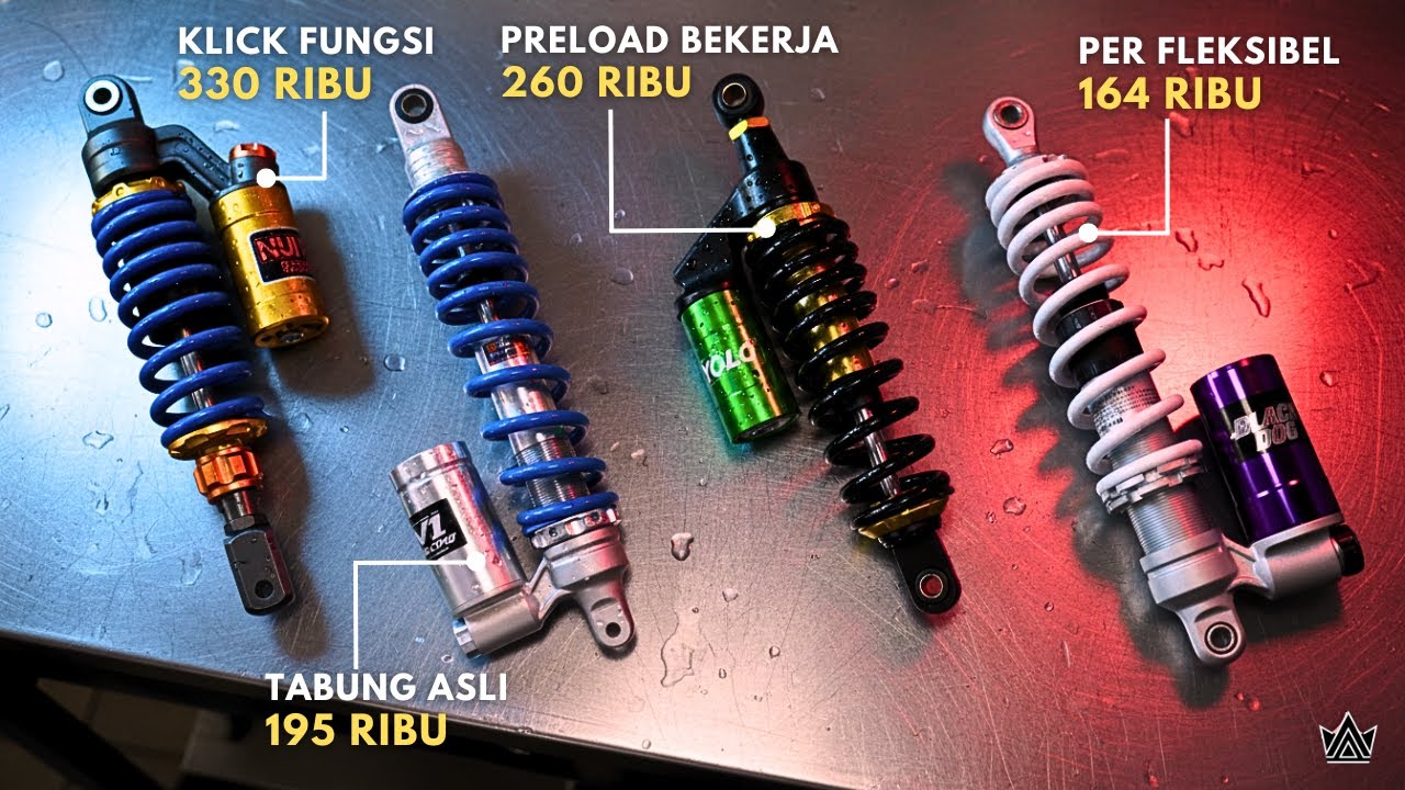 STOP BELI KW‼️10 Shock Mio, Beat, Vario ORI 100 Ribuan dari Brand yang Jarang Diketahui🔥