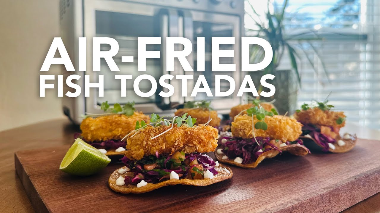 Insanely Crispy Fish Tostadas