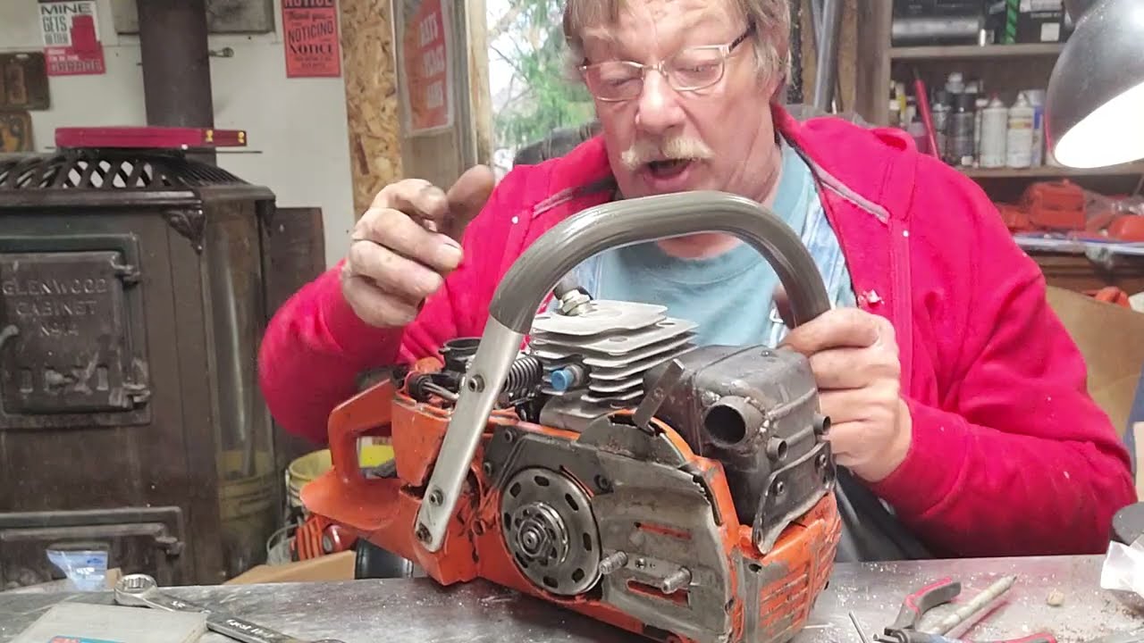 buckin Billy's 371 port work done! let's try to start this saw!