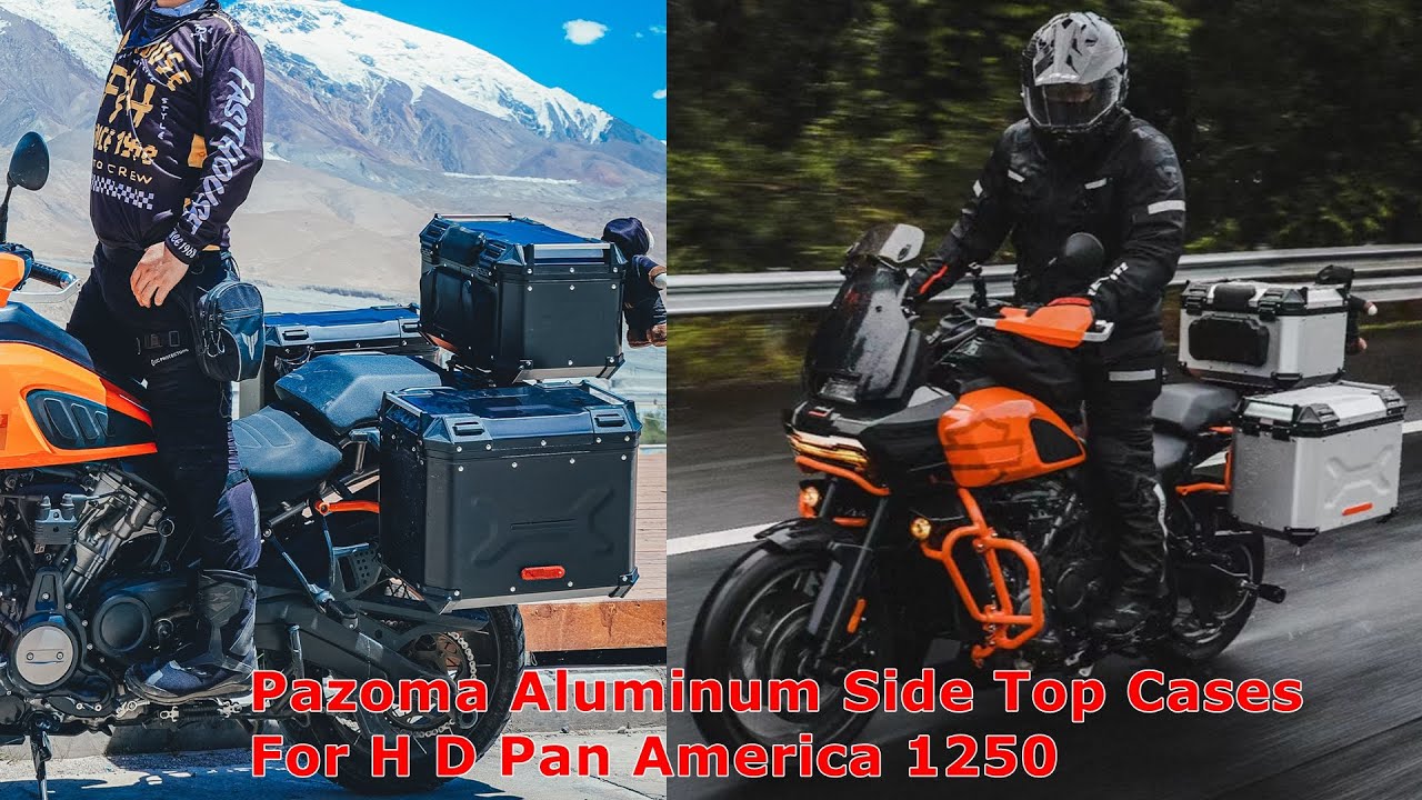 How to Install H-D Pan America 1250 Pazoma Aluminum Side Top Cases Rear Luggage Tail Box