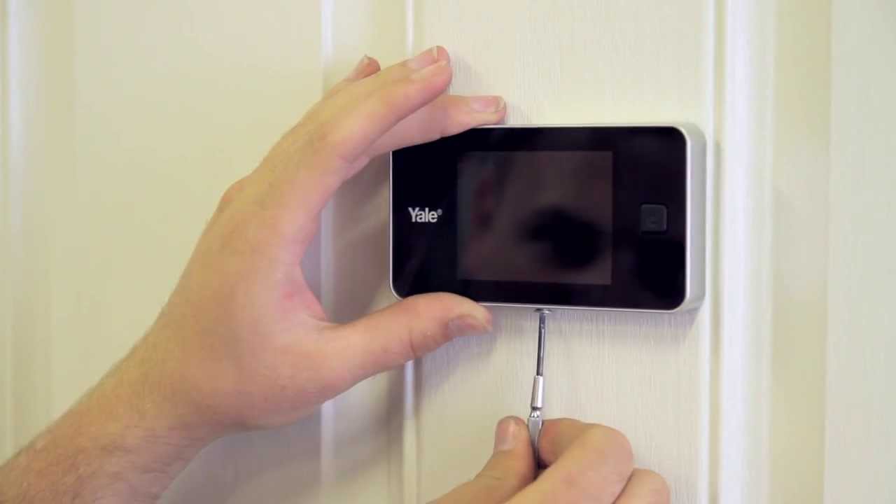 Yale Digital Door Viewer installationsguide