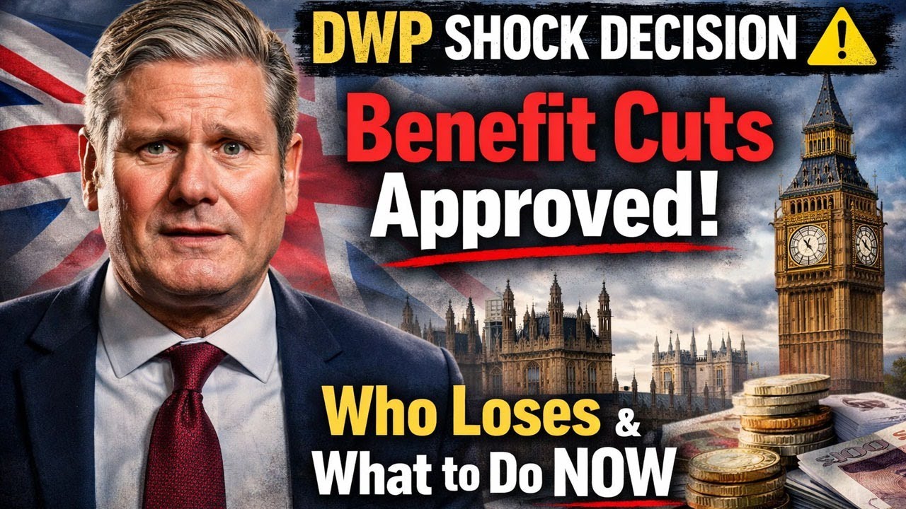 DWP SHOCK DECISION ⚠️  Benefit Cuts Approved  Who Loses & What to Do NOW