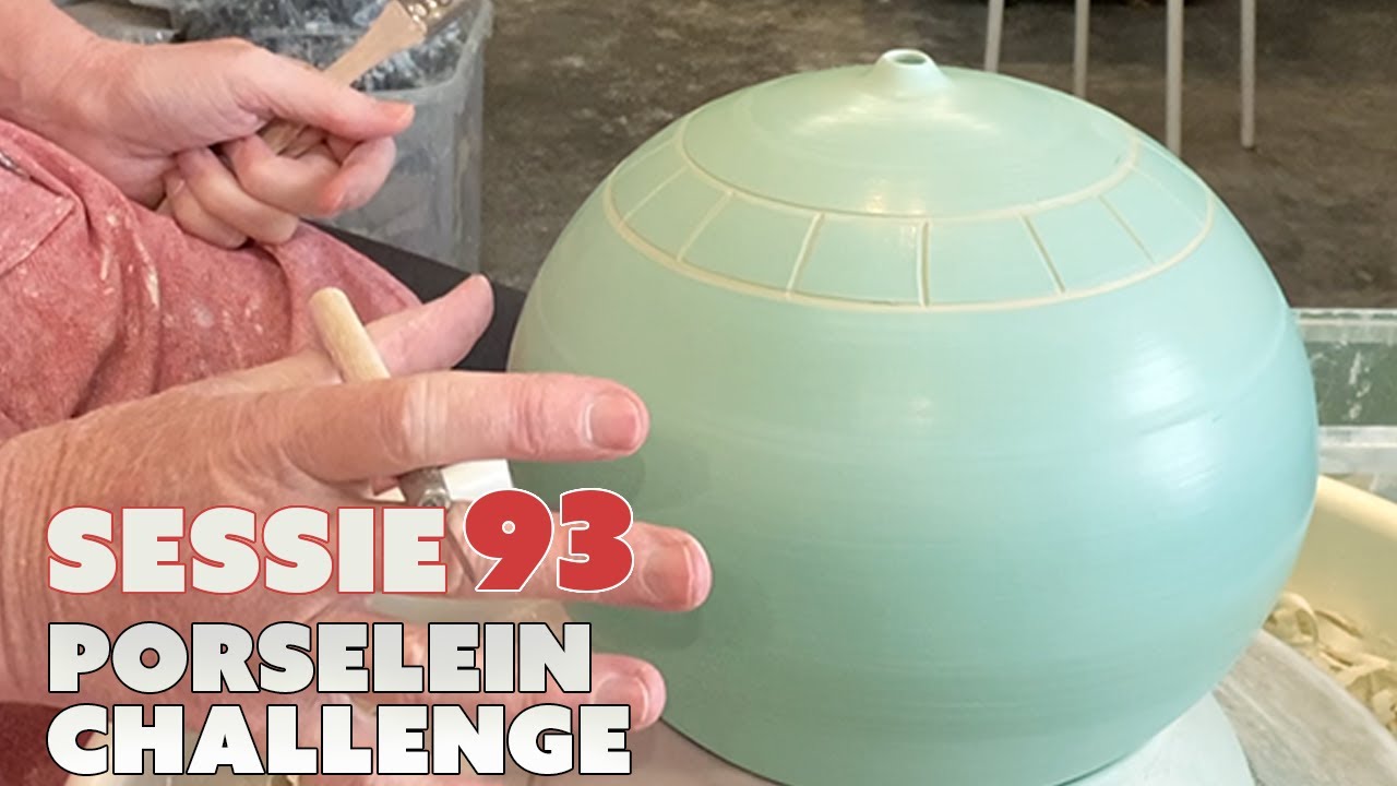 Sgrafitto en mishima - 100 dagen Porselein Challenge | Dag 93
