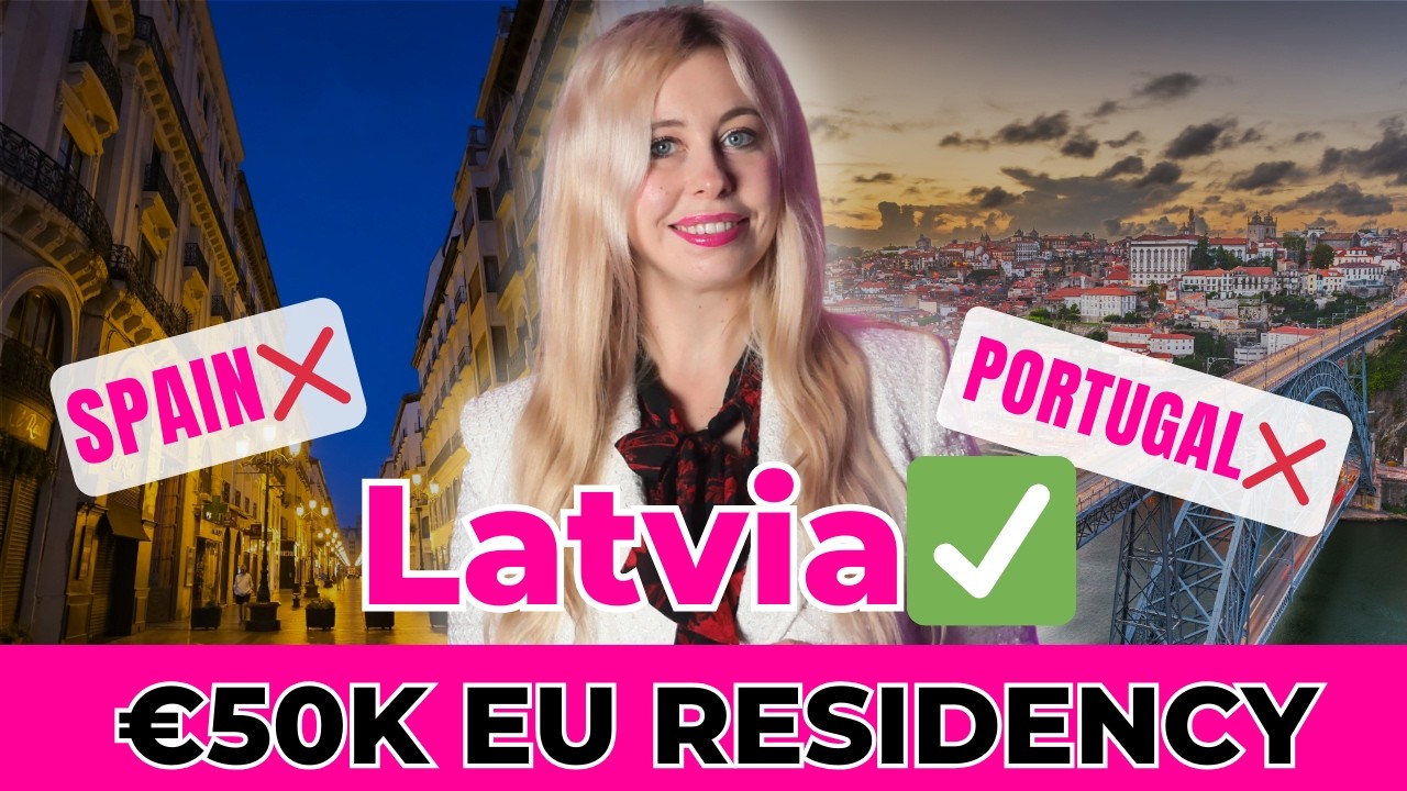 Вид на жительство в ЕС за 50 000 евро, о котором никто не говорит: законный вариант для Латвии. А...