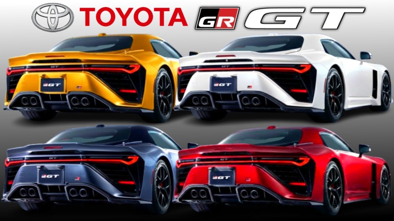 New 2026 Toyota GR GT - All Colors & Engine Sounds | Monster V8 Hybrid Supercar
