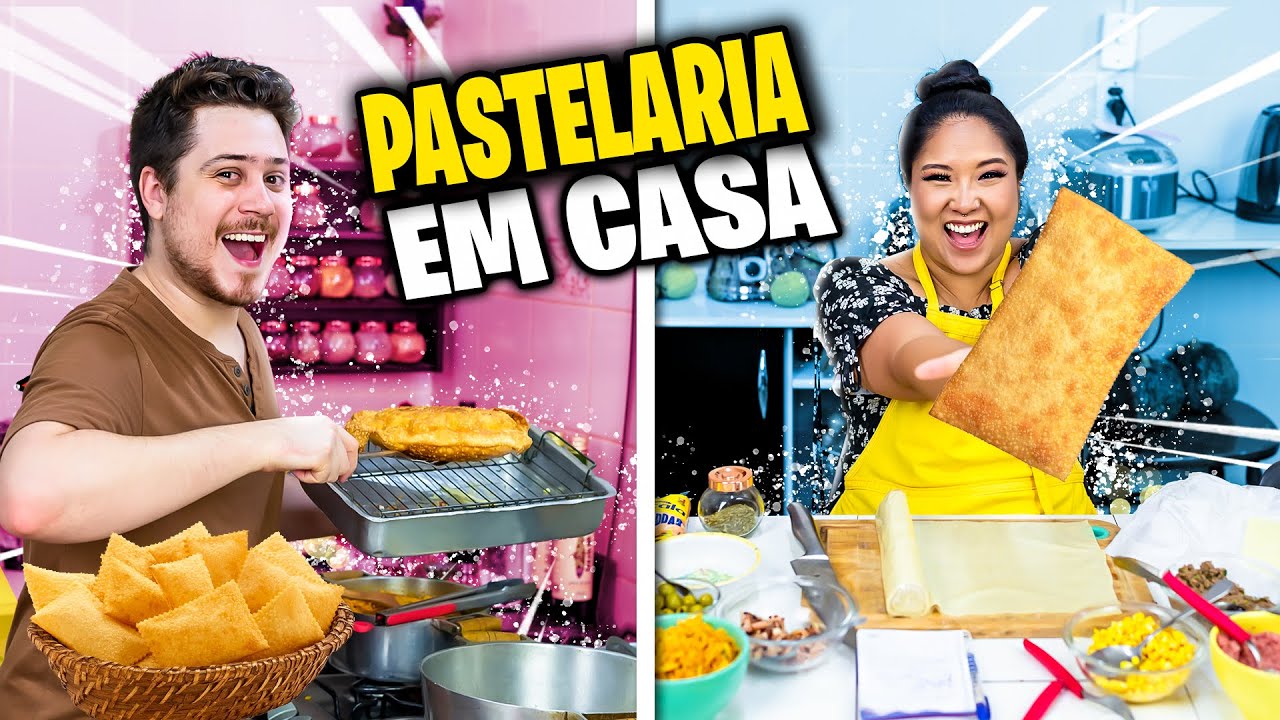 TRANSFORMAMOS NOSSA CASA EM UMA PASTELARIA | Jeru e Cheru