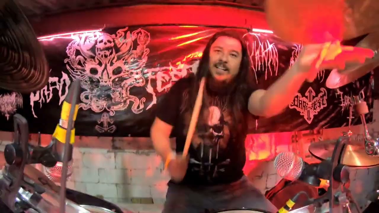 Spooky Drum Cam - Lord Piggy at Sapo Fest "22 7/9/2022