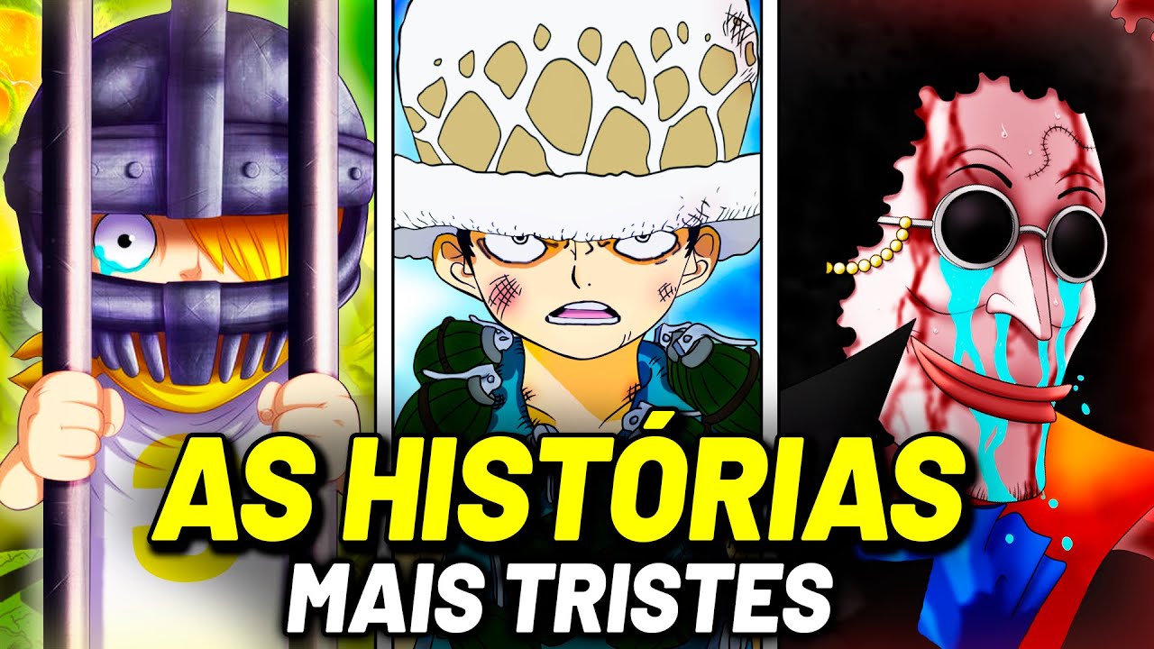5 HISTÓRIAS MAIS TRISTES EM ONE PIECE | TENTE NÃO CHORAR