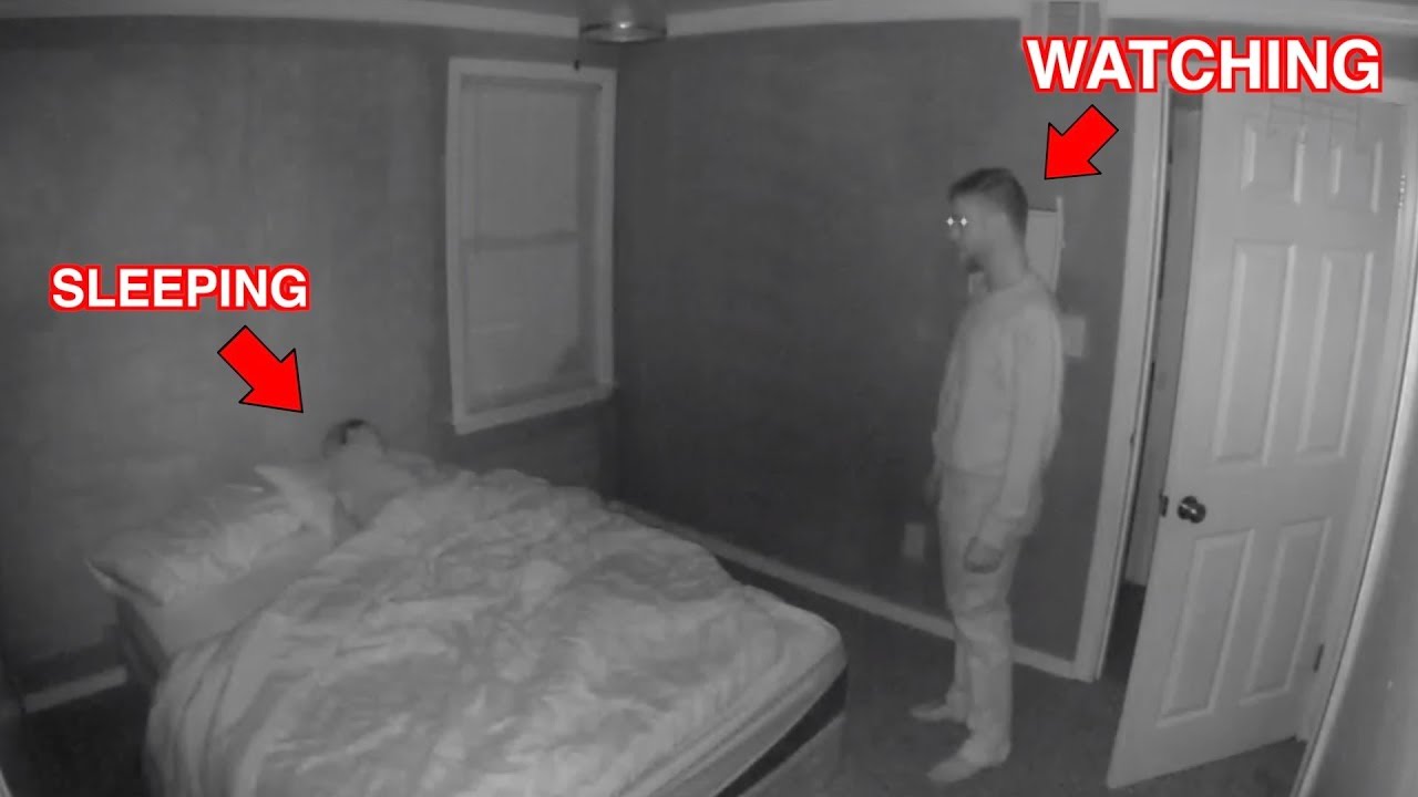 Мы нашли его наблюдающим за ее сном..