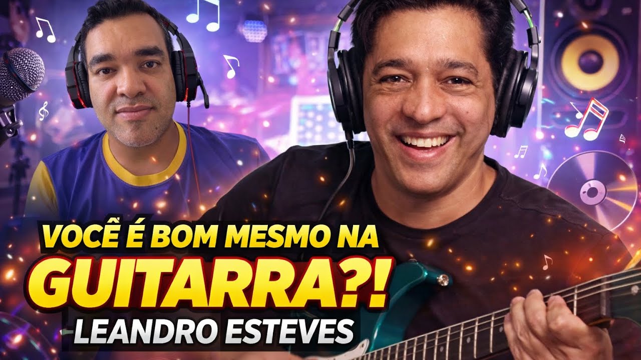 Você precisa ouvir esse som de guitarra AGORA!!! React #1 do Leandro Esteves 