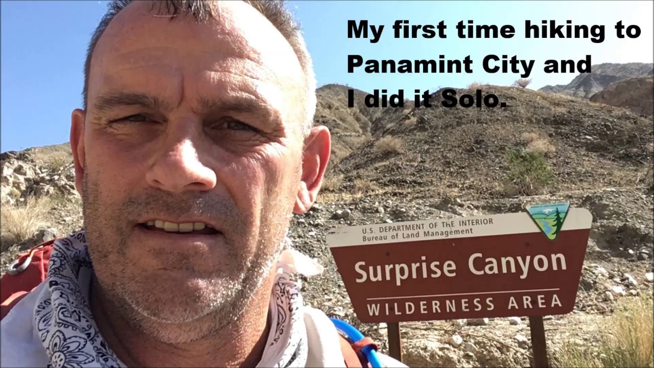 Panamint City Ghost Town Solo Hike - 10-2017