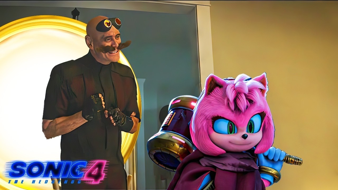 AMY ROSE Es La VILLANA PRINCIPAL Y Destruye al EQUIPO SONIC En SONIC 4 LA PELICULA -Teoría