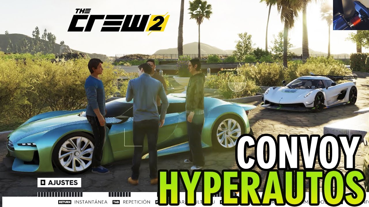 The Crew 2 - Convoy de Hyperautos de mas de $10,000,000 millones! Ruta de Los Angeles a Seattle!