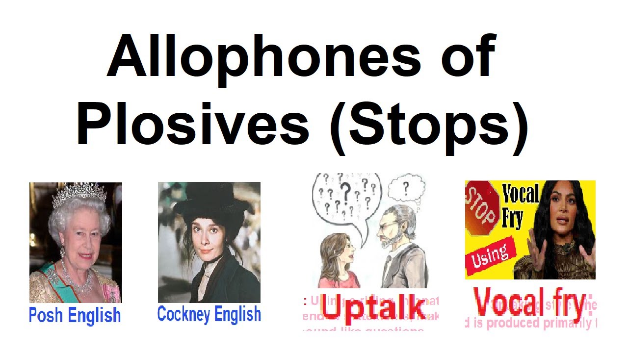 Why Allophones and Allophones of Plosives