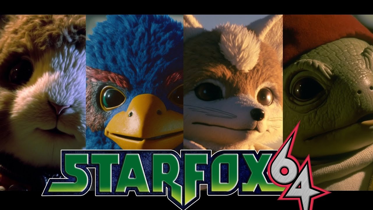 Star Fox 64 as an 80's Sci Fi Film