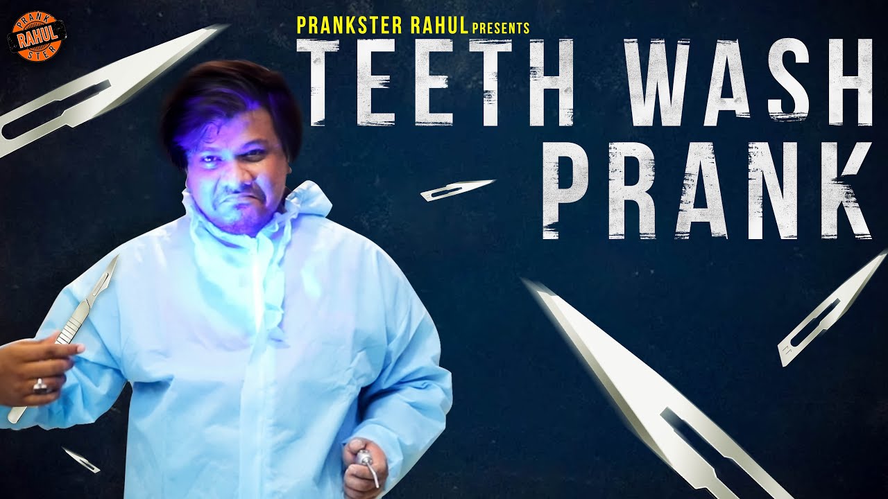Teeth Wash Prank | Prankster Rahul | Tamil video | PSR India 2021
