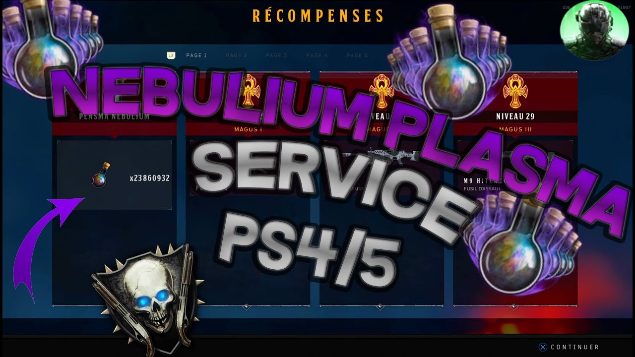 How to get UNLIMITED NEBULIUM PLASMA on Black Ops 4 Zombies PS4/5! (CHECK DESC)