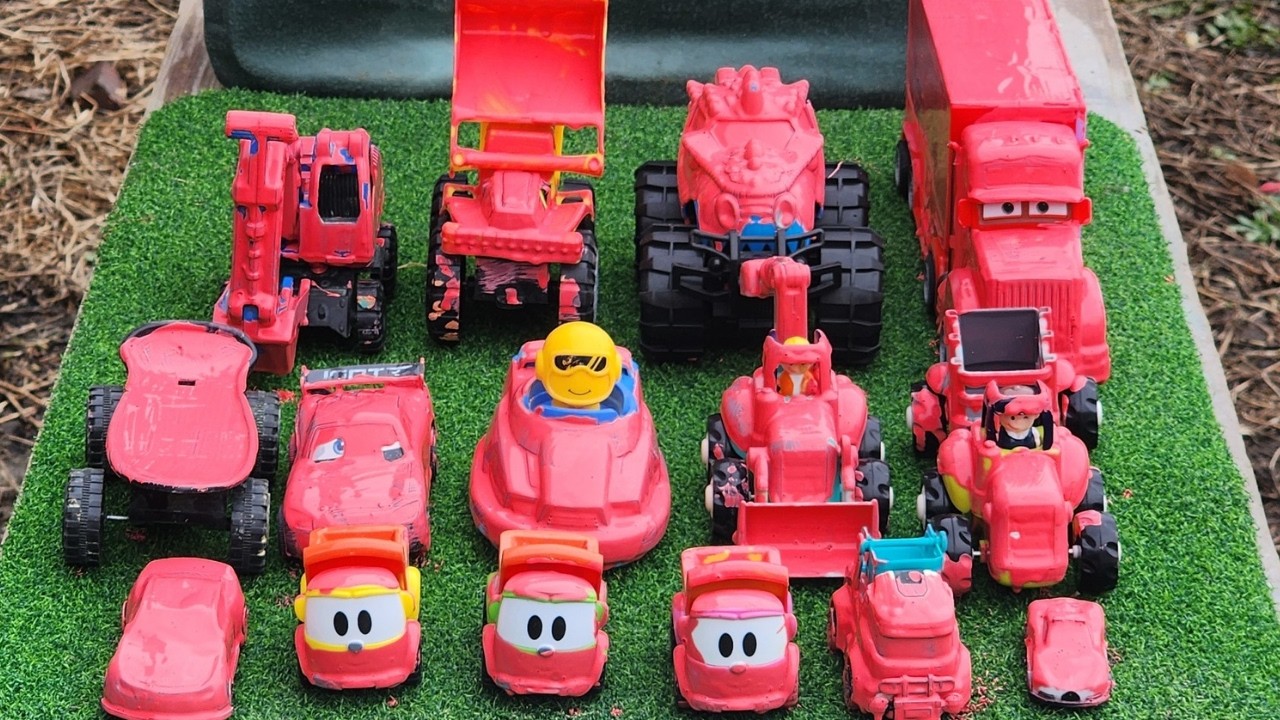 CLEANING TOY MACHINES | DISNAY | MULTIFILM MACHINES | 🌊💦🧽