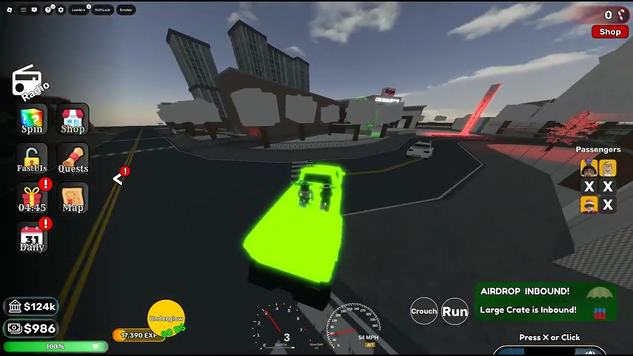 Sliding opps with my homies in Roblox No mercy