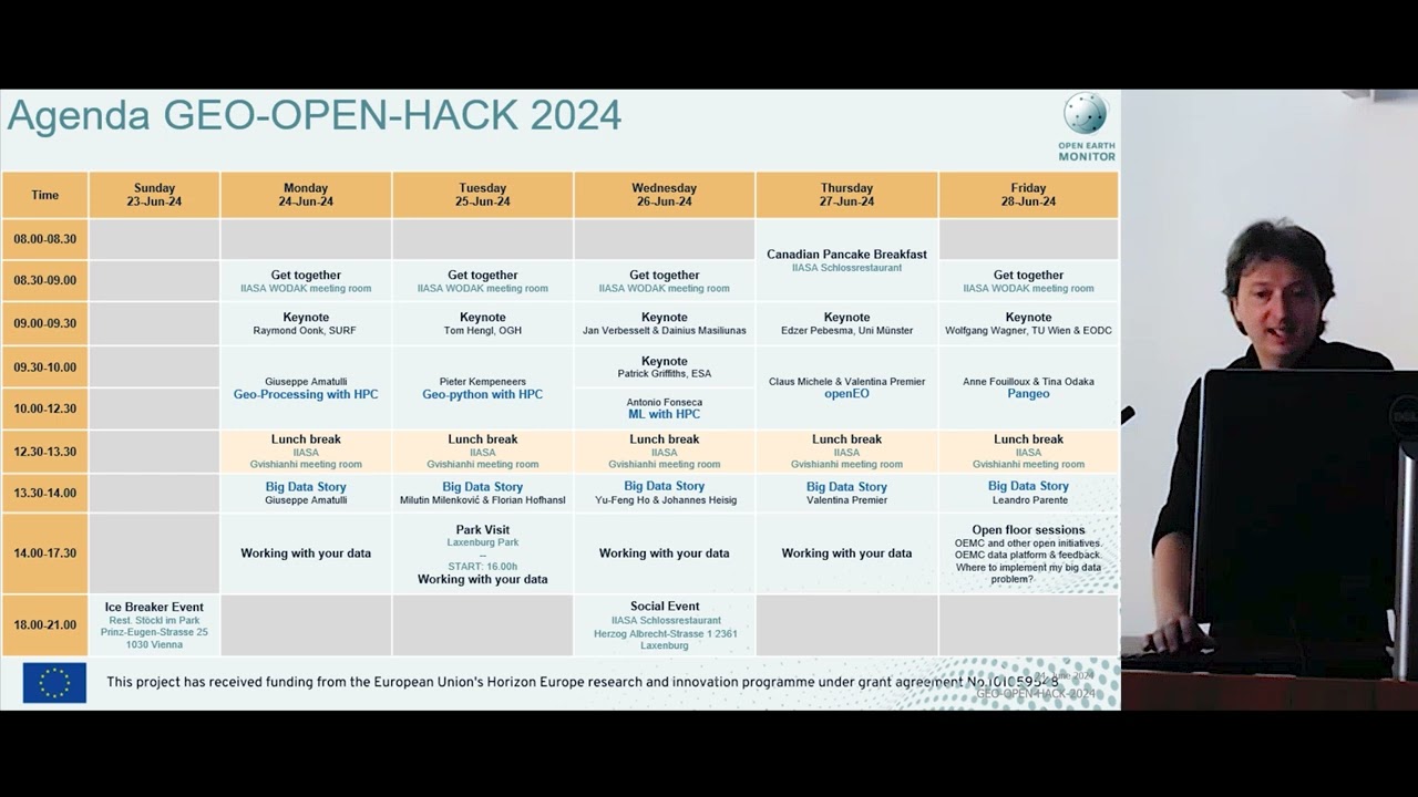 Milutin Milenkovic - Big Geospatial Data Hackathon with Open Infrastructure and Tools