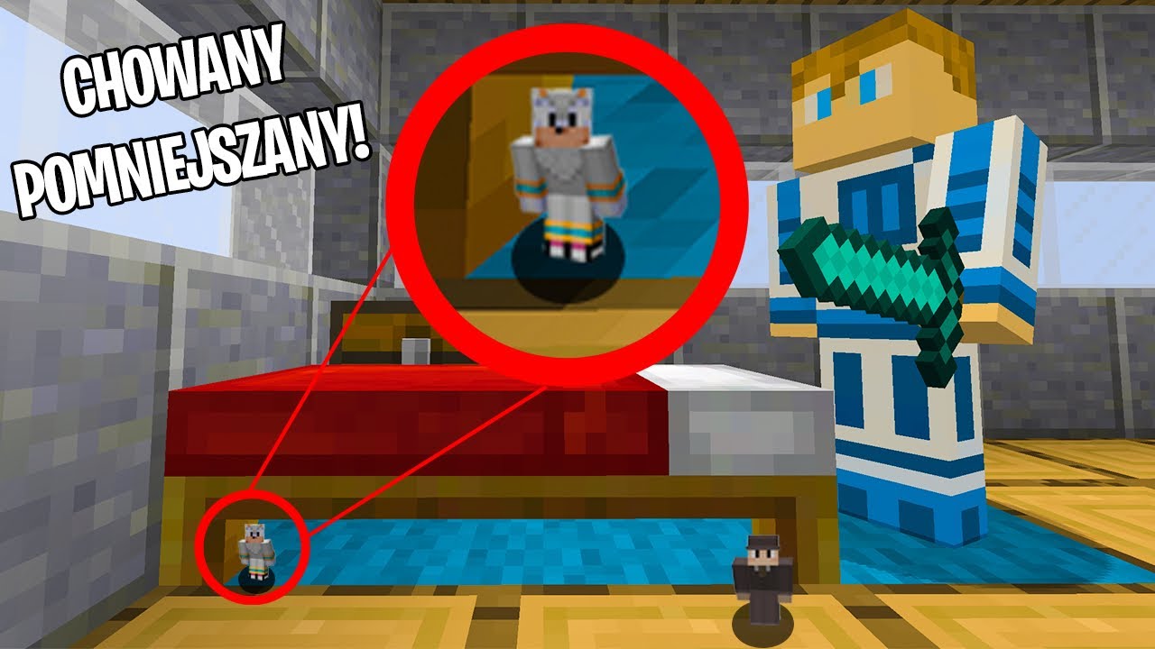 CHOWANY ALE UŻYWAM CHEATÓW ZMIENIAJĄCYCH ROZMIAR VS 5 YOUTUBERÓW!