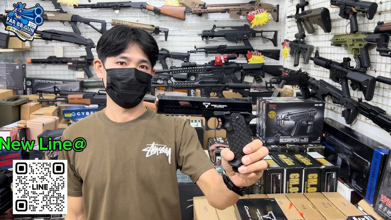 ด่วน‼️ปืนใหม่&ไลน์ใหม่ ร้านฟ้าบีบีกัน FAR BB GUN ห้างเมห้าพลาซ่าสะพานเหล็ก ชั้น 2 ห้องB248 