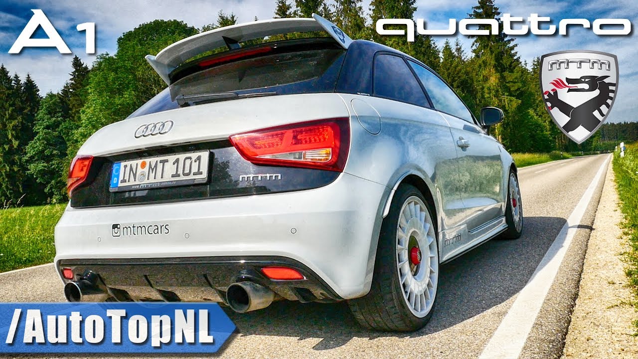 380HP Audi A1 Quattro 2.0 TFSI | 1 of 333 | LOUD! Exhaust SOUND ONBOARD & Revs by AutoTopNL