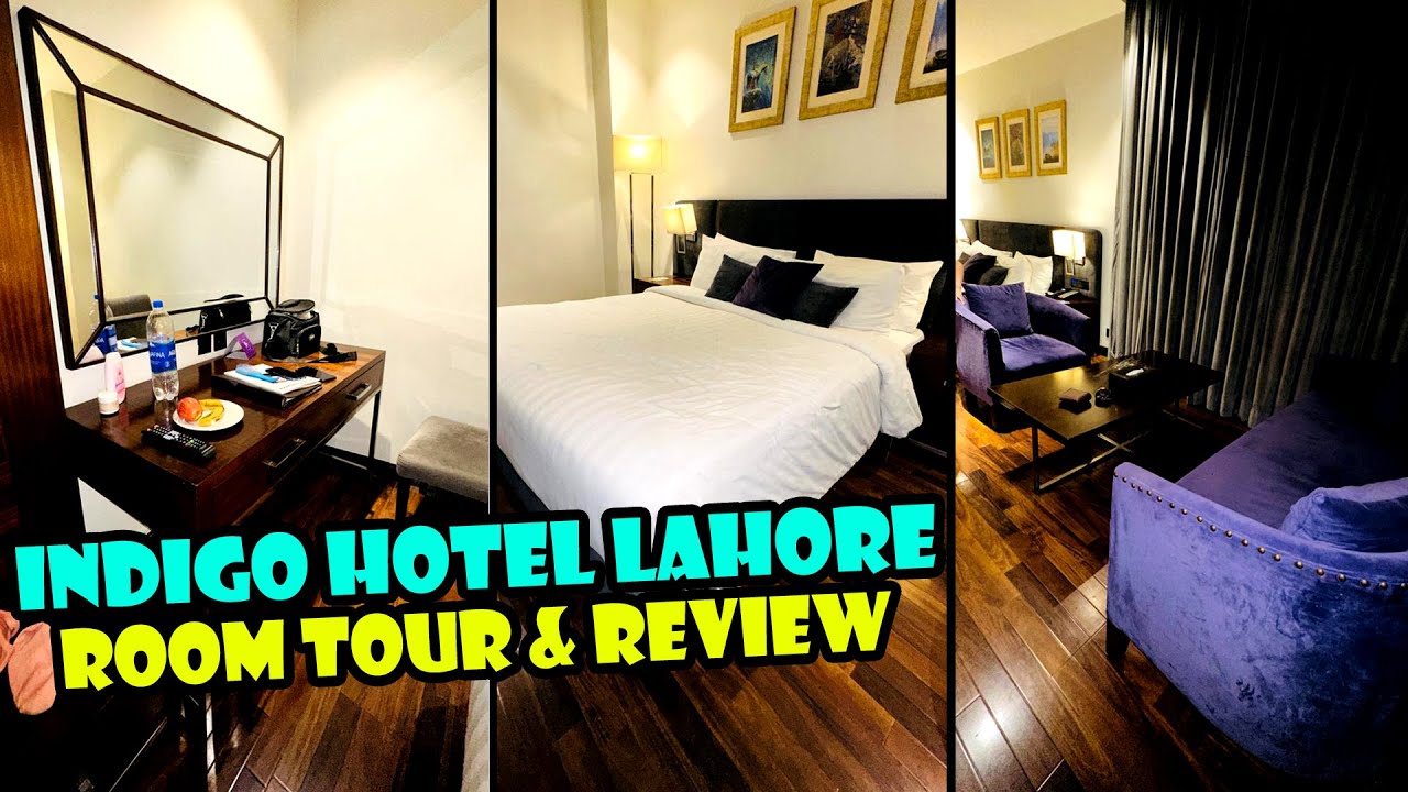 Best Hotel In Lahore With Pool & Gym Near Liberty Market | Indigo Hotel | Room Tour | Hotel Review