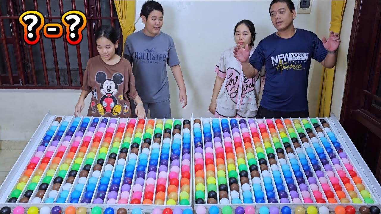 Family Games | High-speed color ball puzzle competition ☆ level 03