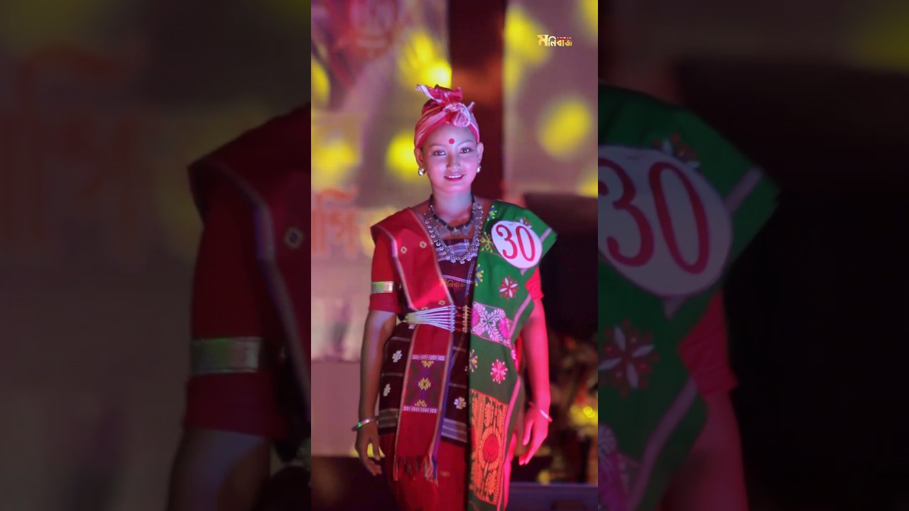 Beautiful Rabha Girl | Rabha Fashion Show 2024 #rabhafashionshow #beuatifulrabhagirls #shortvideo