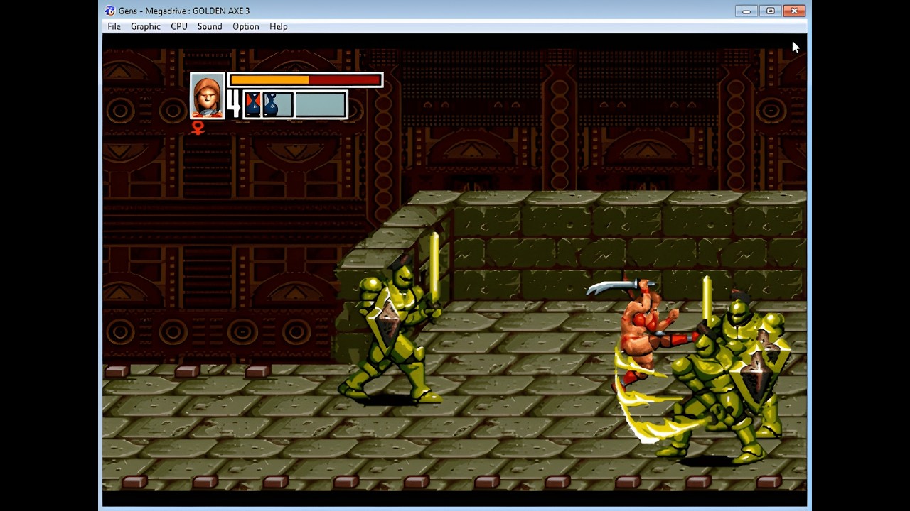 Golden Axe III Speedrun Record - 18:32 (Sara, Normal difficulty, RTA)