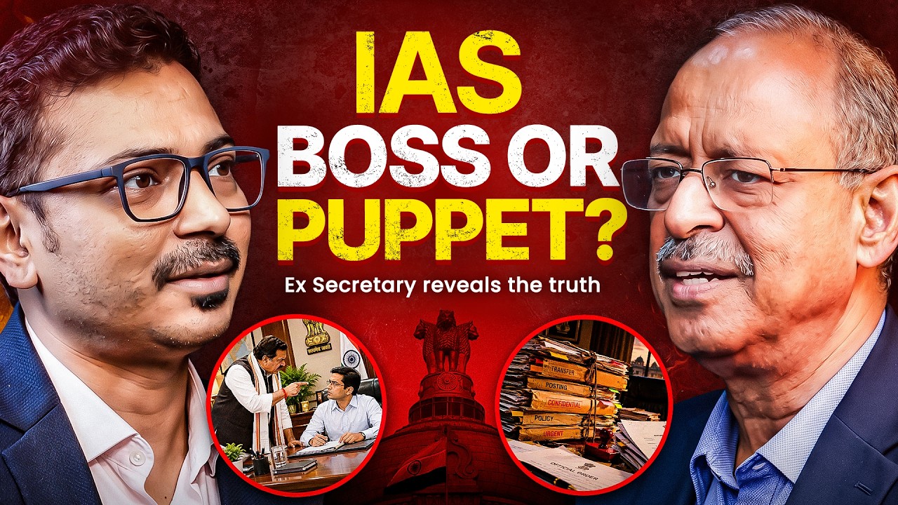 IAS Officers vs Politicians: The Reality of Indian Governance | Former IAS Anil Swarup Podcast