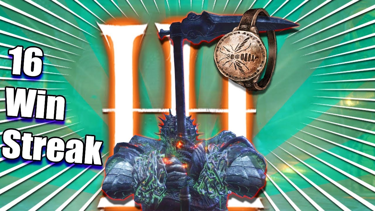 Dark Souls 3 PvP: Destroying A Fight Club With A MONSTER Weapon (16 Win Streak With The Warpick)