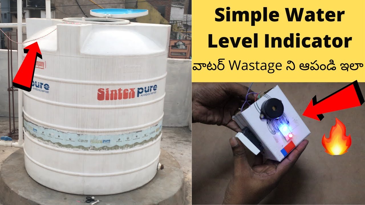 Simple water level indicator by ll Techsmartintelugu ll