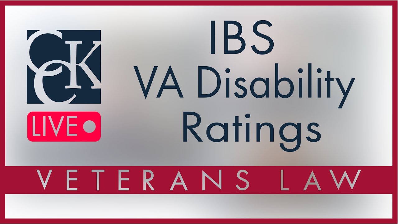 IBS VA Disability Ratings