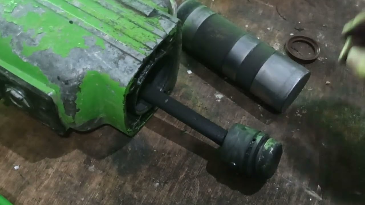 cara mengganti karet seal piston jek hammer bagi pemula RDH50