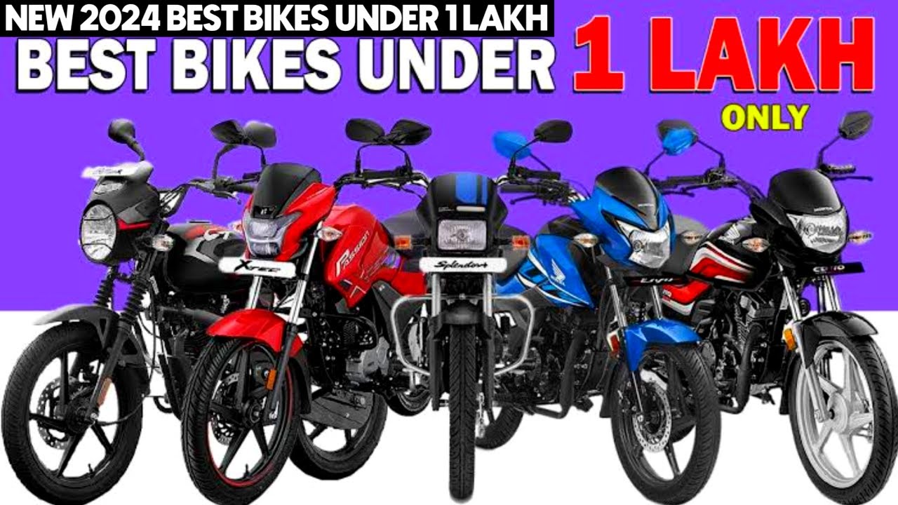 Top 5 Best Bikes in india Under 1 Lakh On-Road Price🔥 Best Affordable Commuters 2024 In India