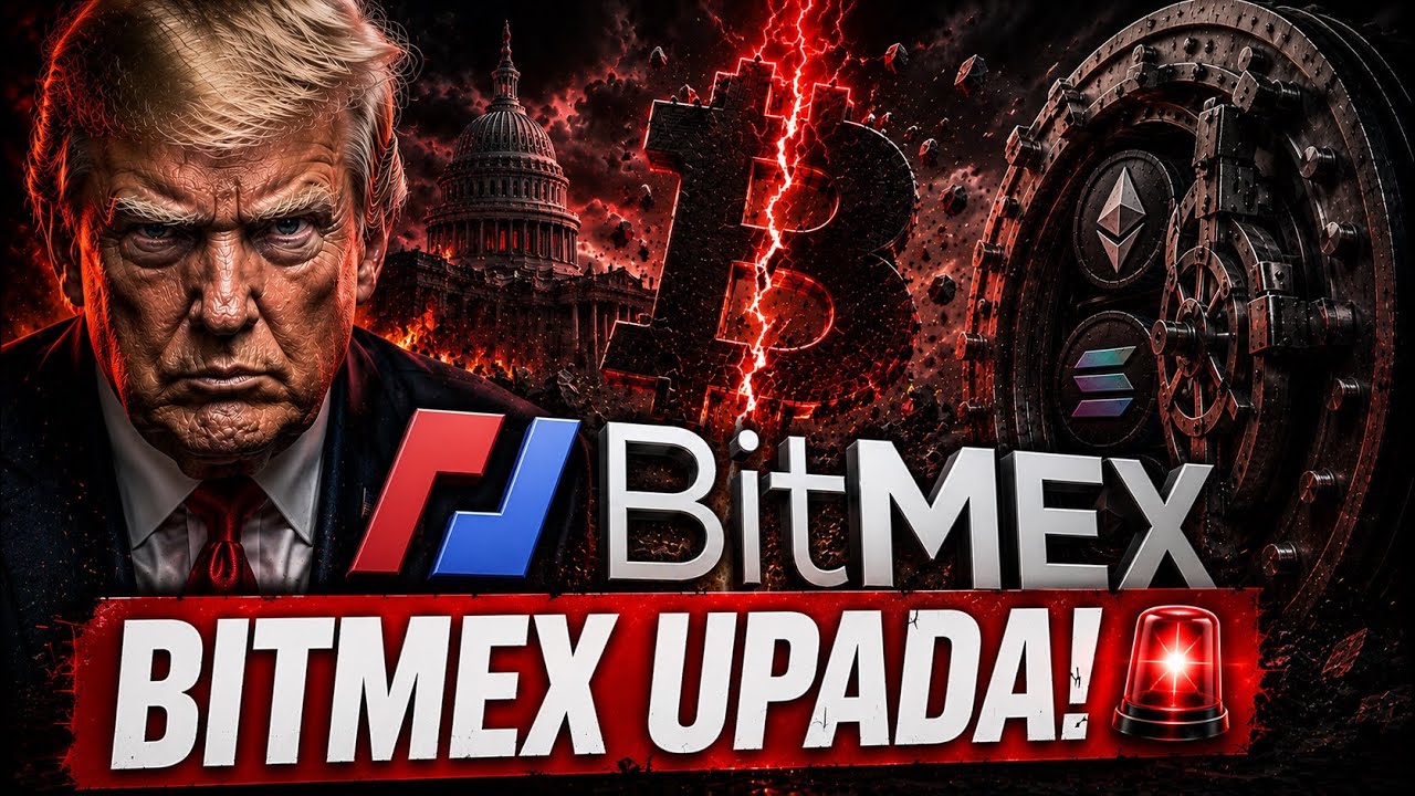 BITMEX UPADA! 🚨 TRUMP I WALL STREET DUSZĄ KRYPTO! 