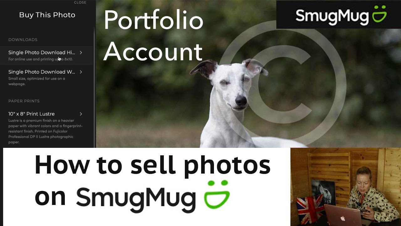 Как продавать фотографии в аккаунте SmugMug Portfolio — Учебное пособие SmugMug