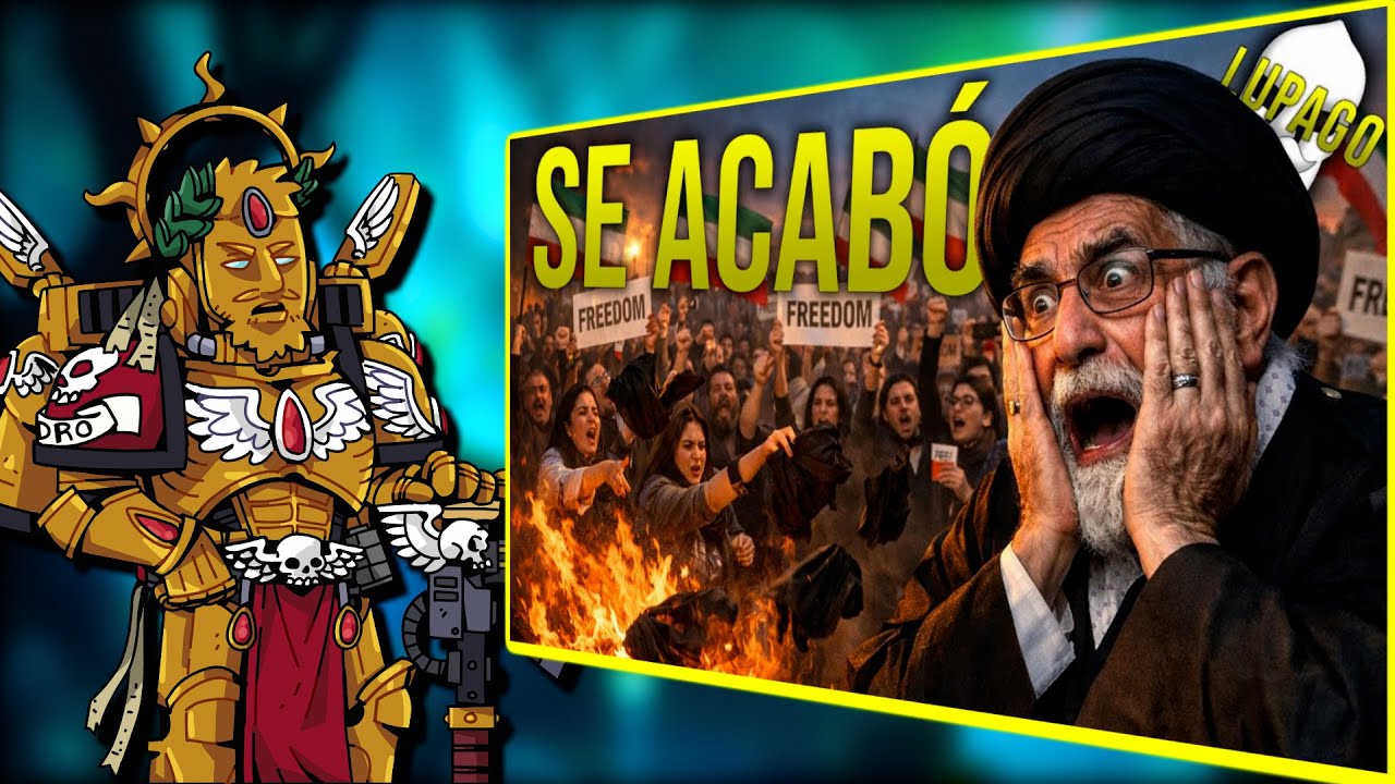 Pandro Reacciona: ¡¿El FIN de la REPÚBLICA ISLÁMICA de IRAN?! // Lupago