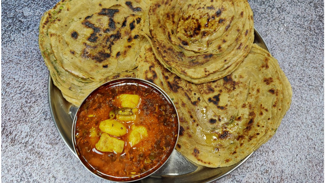 बिना लहसुन प्याज के अचारी दही आलू और चाट मसाला पराठा बनाने की आसान विधि | Achari Dahi Aloo & Paratha