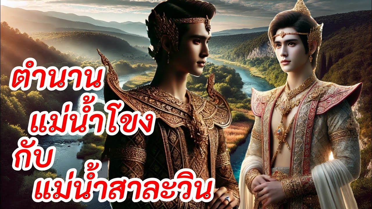 ตำนานแม่น้ำโขงกับแม่น้ำสาละวิน | สายน้ำทั้งสองจะไม่มีวันไหลบรรจบกันอีกเพราะสายหนึ่งผิดคำสาบาน