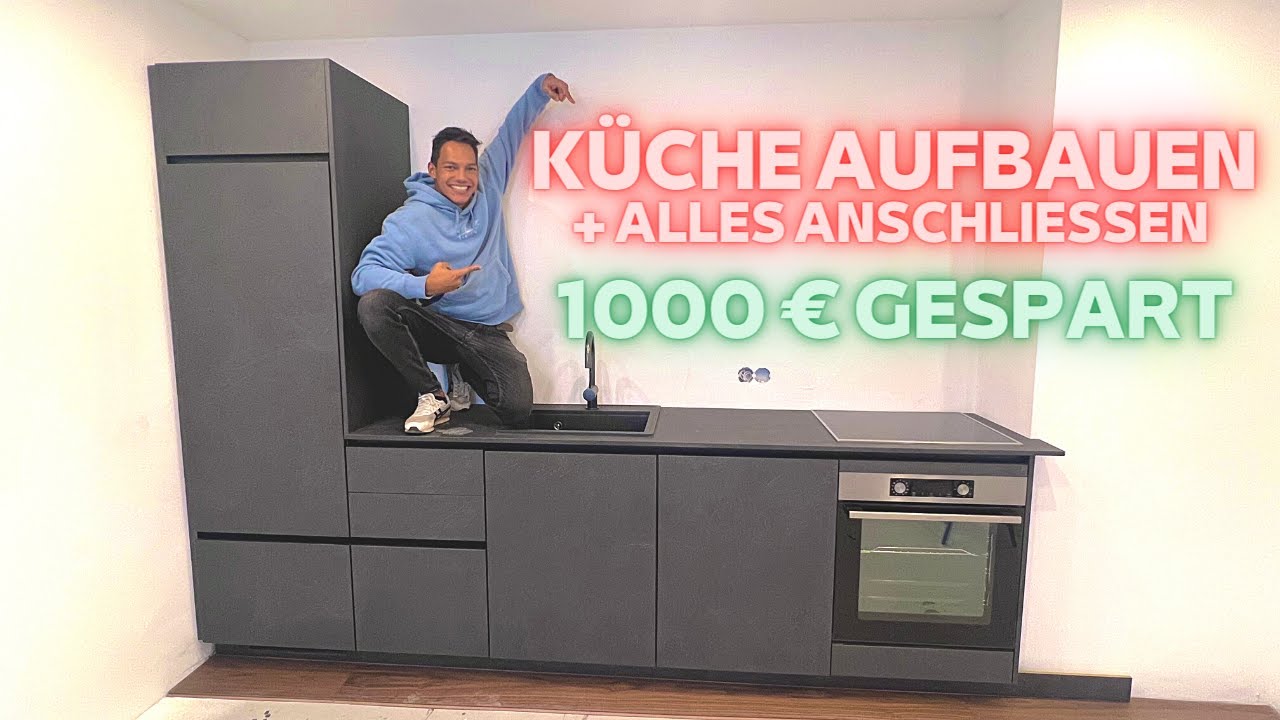 Küche montieren und anschließen //TEIL23