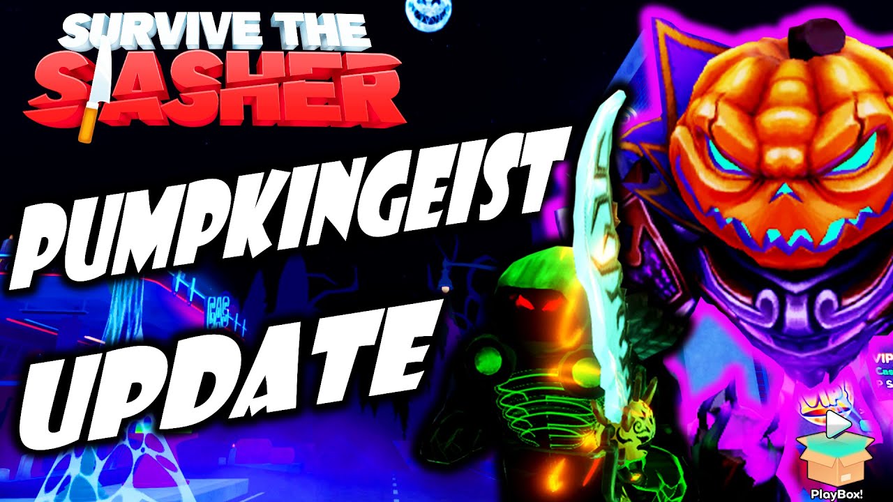 The PumpkinGeist Halloween Update Is by Far the Best Update Yet [Survive the Slasher] Roblox
