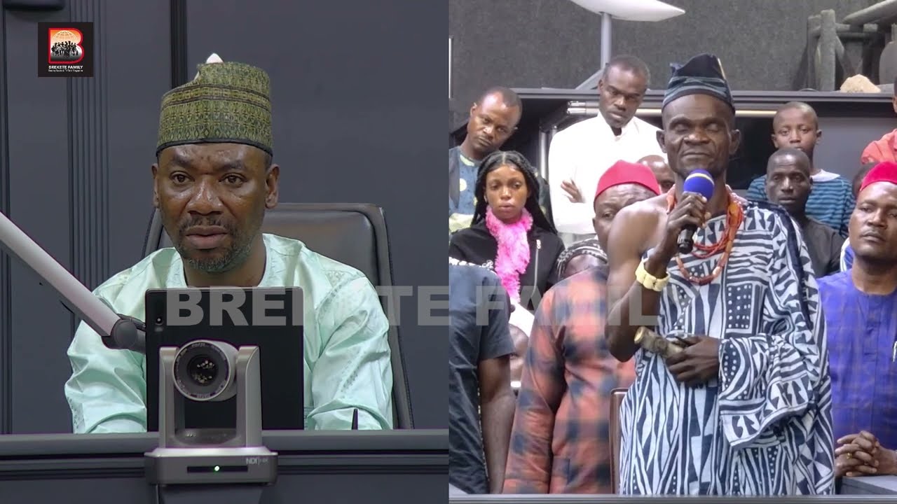 ROYAL LEADERS AND ELDER STATESMEN LAMENT THE UNREST IN THEIR COMMUNITY